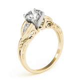 Engagement Rings Single Row Prong Set - TN82070